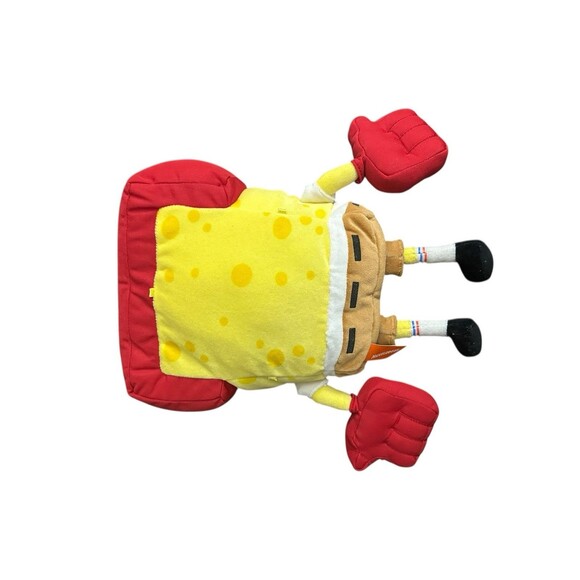 2008 Spongebob Squarepants Karate Plush 11” Nickelodeon Viacom Stuffed Plush - Picture 7 of 9